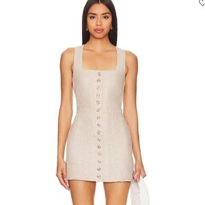 Faithfull the Brand Marinia Small Dress Natural LIKE NEW
